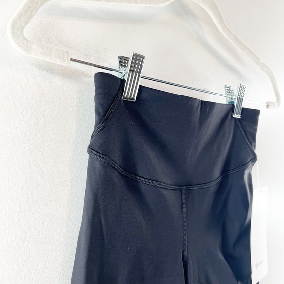 Lululemon Base Pace High Rise Bike Shorts 8" Black 4 NWT - Picture 11 of 15